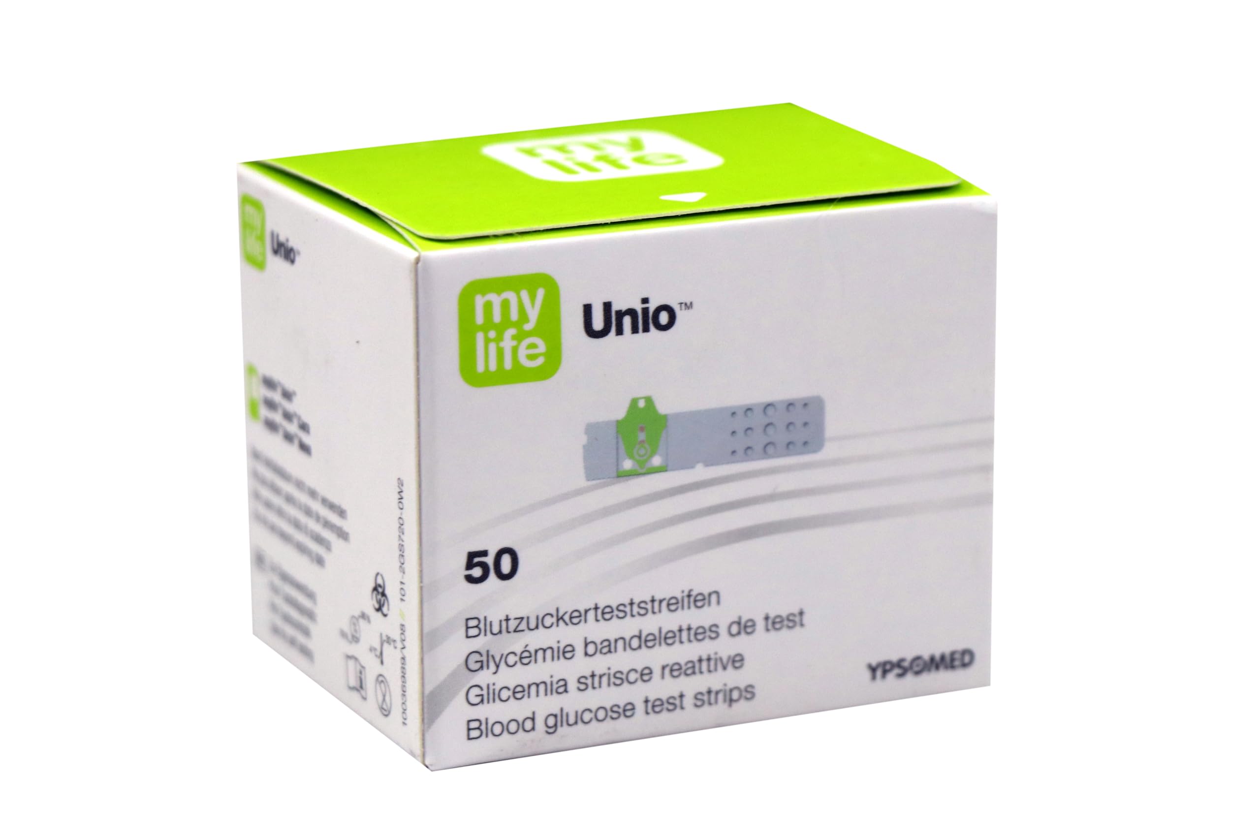 Ypsomed My Life Unio Strips (Pack of 50) (B0CQG2BD48) Amazon Price History, Amazon Price Tracker