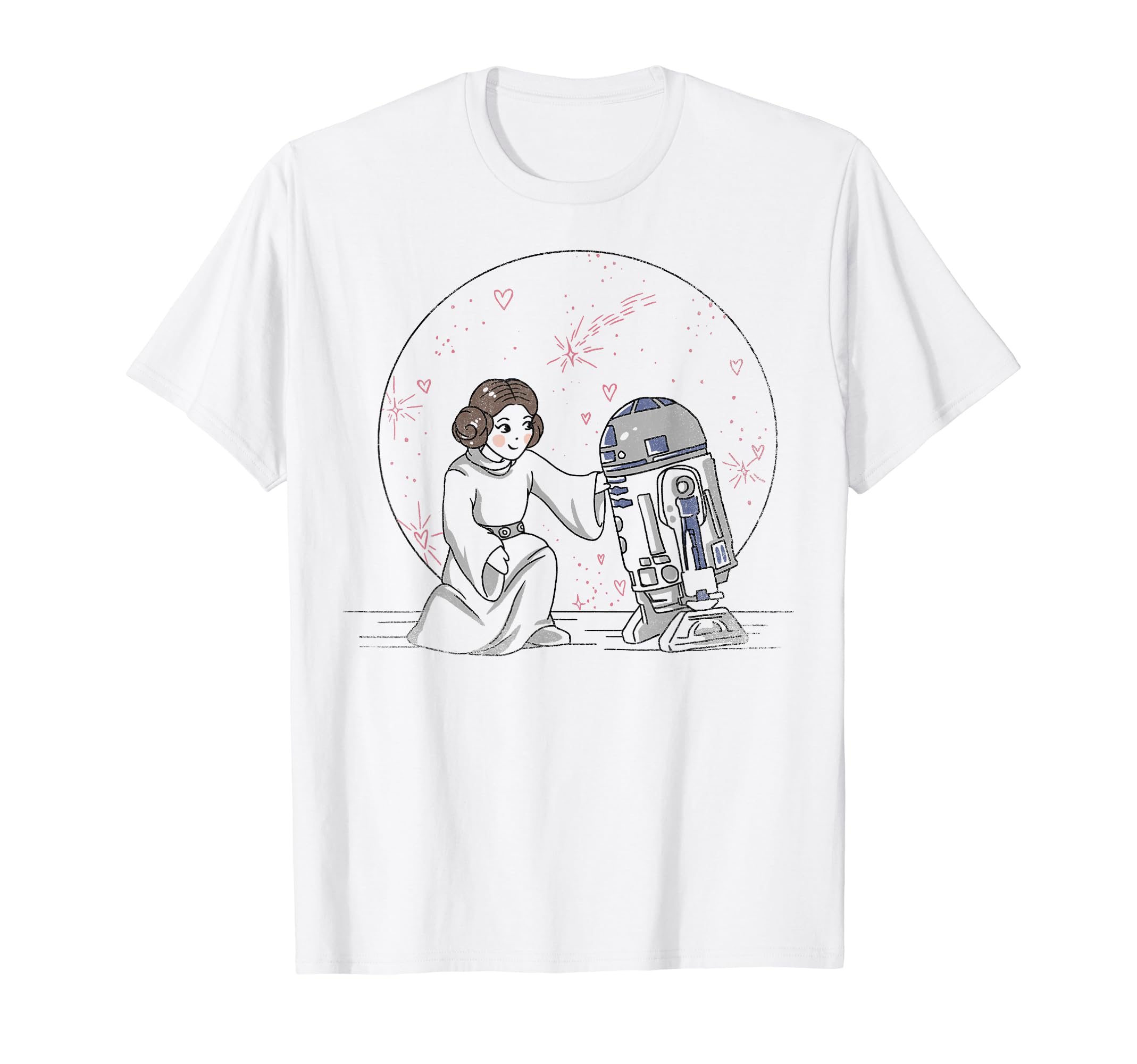 Star Wars Friends In Space T-Shirt, Black