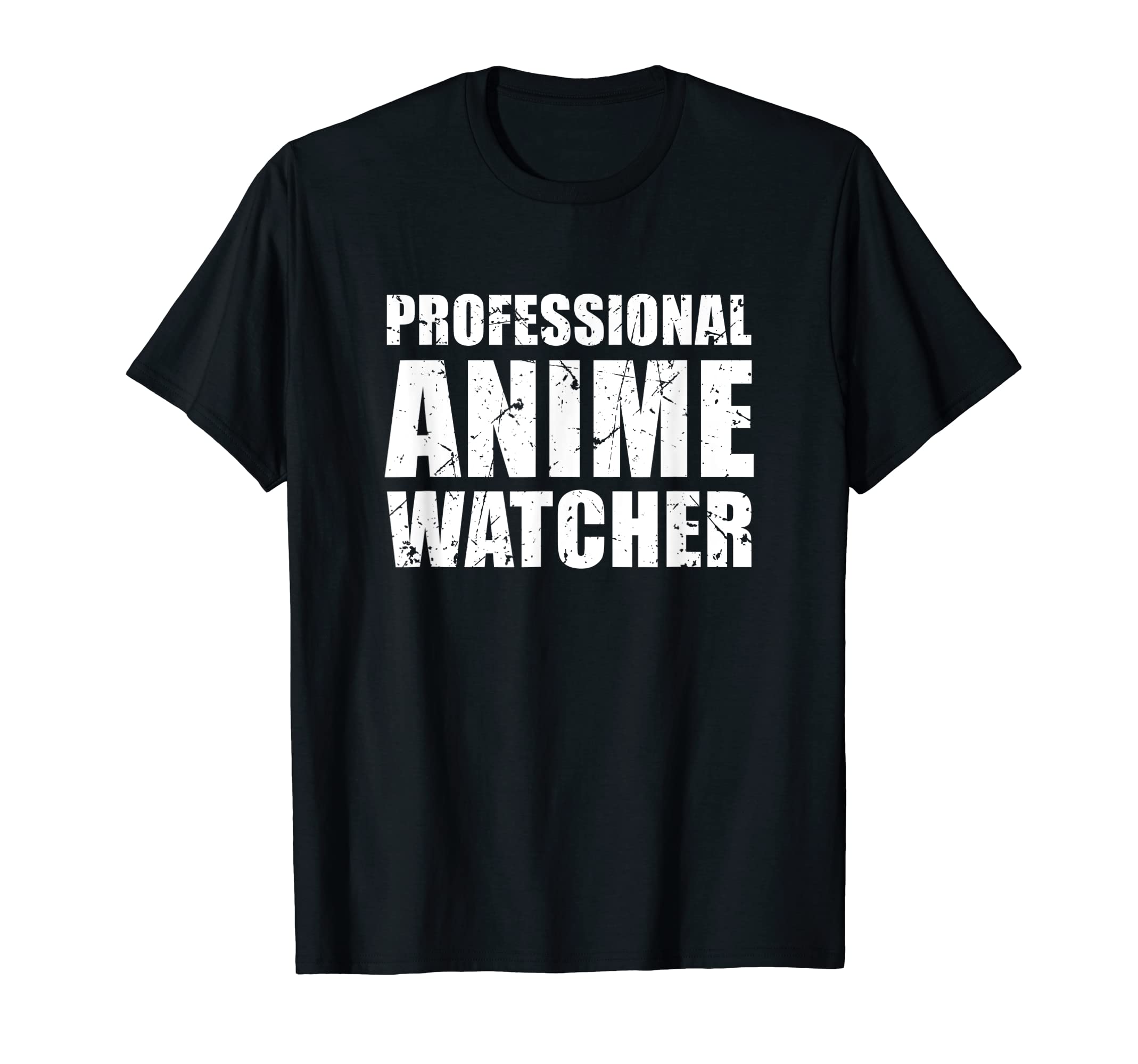 Professional Anime Watcher Cute Otaku Funny Anime Lover Tee T-Shirt