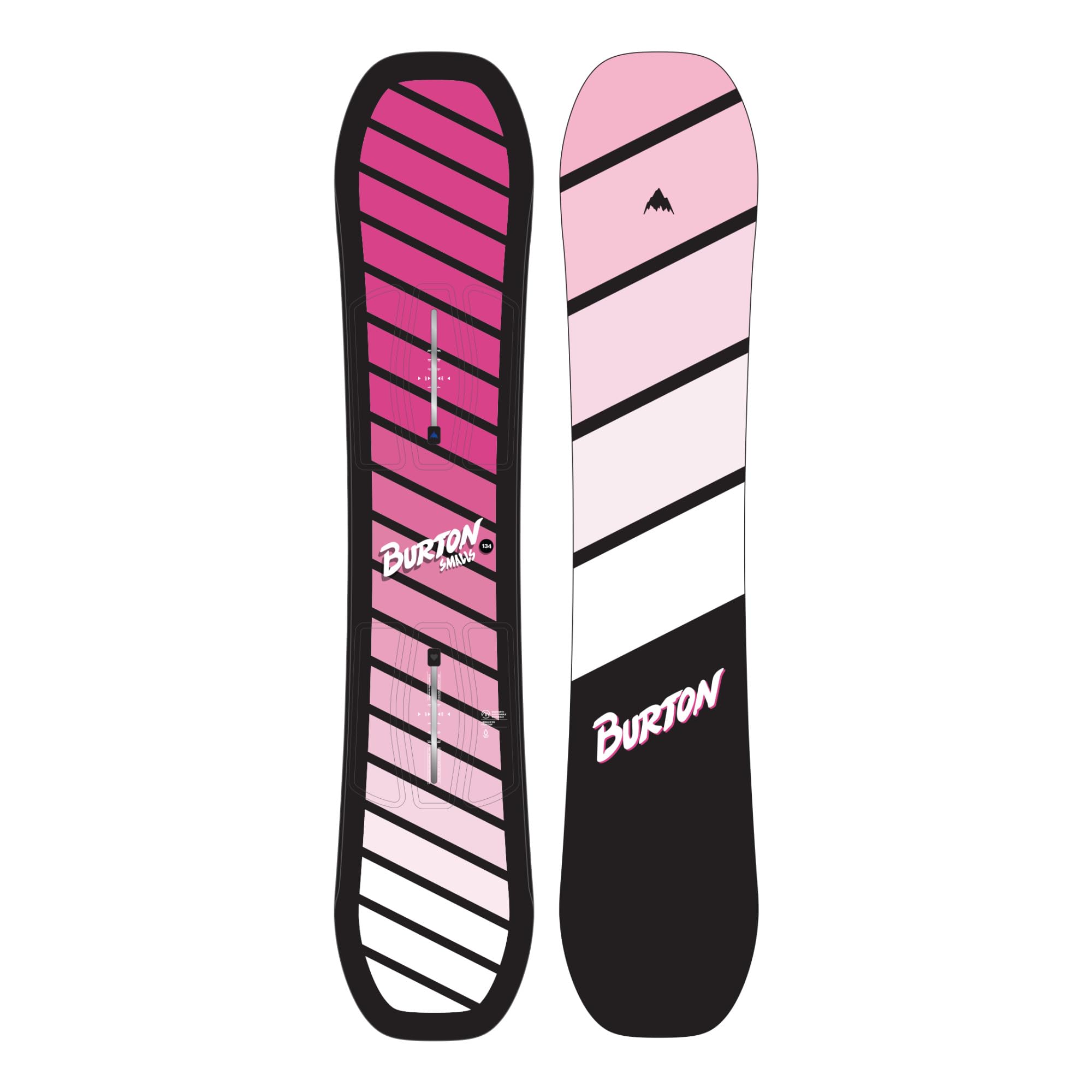 2024 Burton Smalls Pink Junior 134cm Snowboard, Freestyle Boards