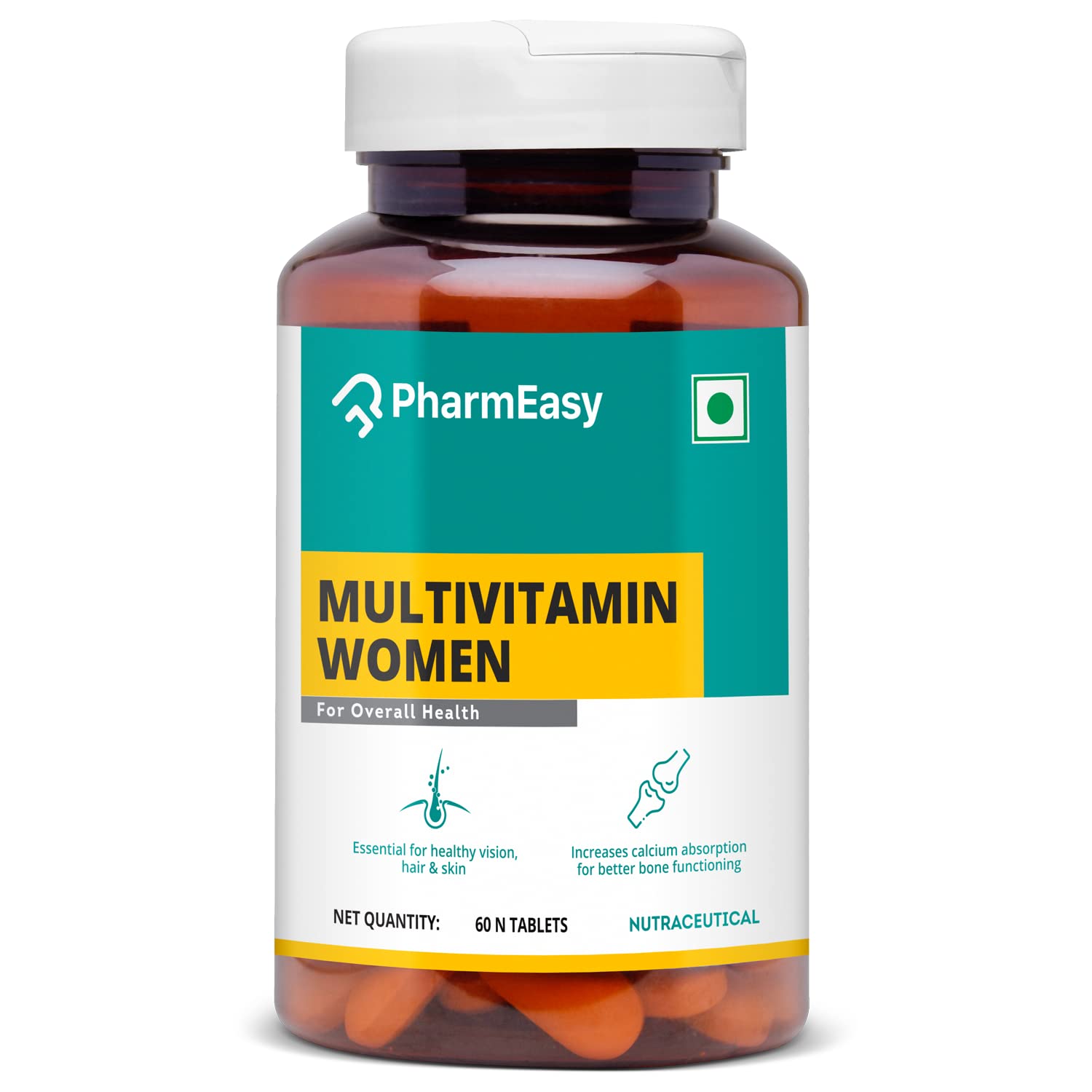 See full amazon price history chart for PharmEasy Multivitamin for Women, With Zinc, Vitamin C, Vitamin D3 and Multimineral, Antioxidant, Immunity and Beauty Blend - 60 Tablets PharmEasy Multivitamin for Women, With Zinc, Vitamin C, Vitamin D3 and Multimineral, Antioxidant, Immunity and Beauty Blend - 60 Tablets (B0B23RJSCH) Amazon Price History, Amazon Price Tracker