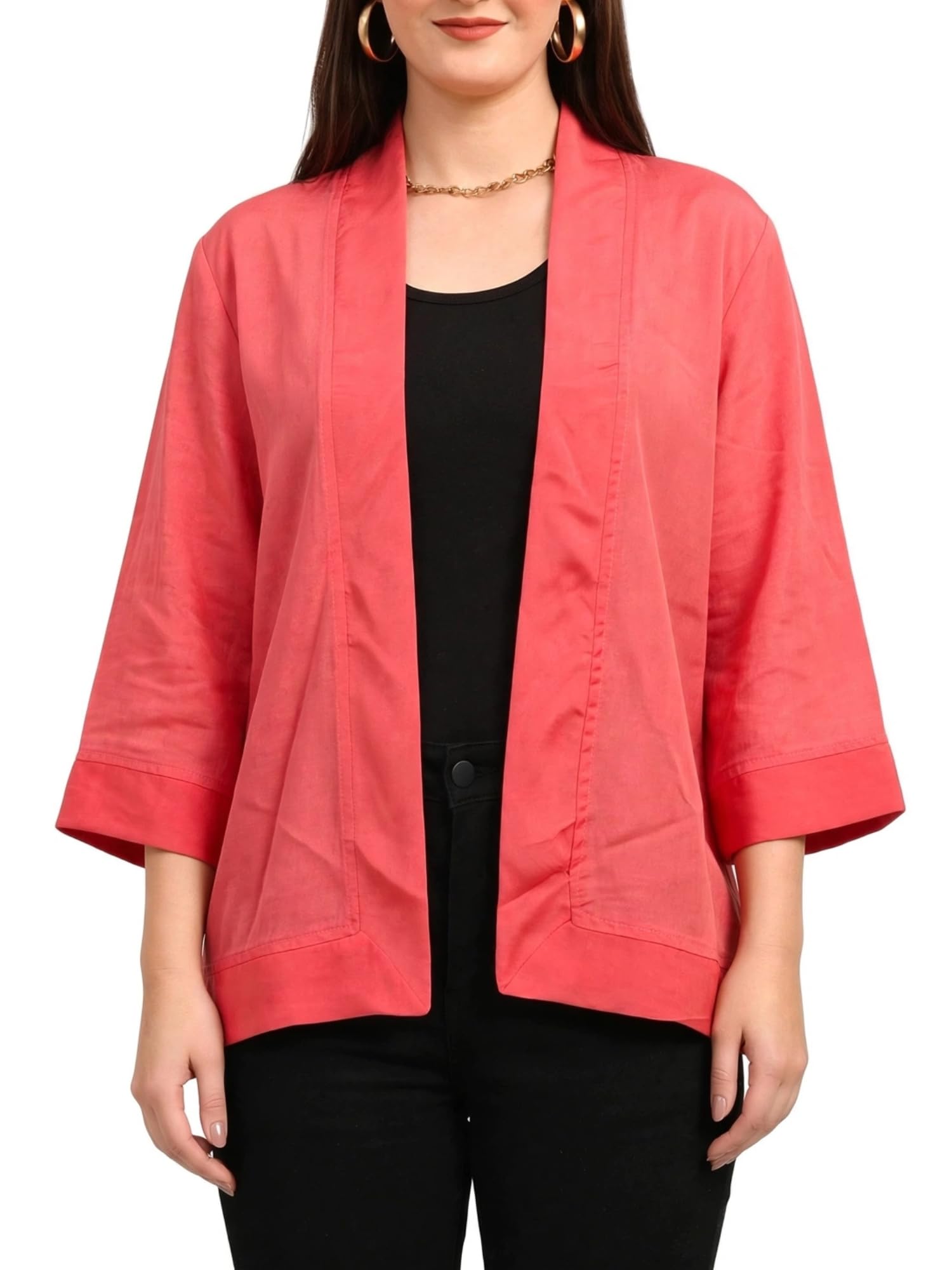 Shrug for Women Stylish Western|Kimono Shrug|Boho Beach Cover Up |Easily fits M-L-image-19