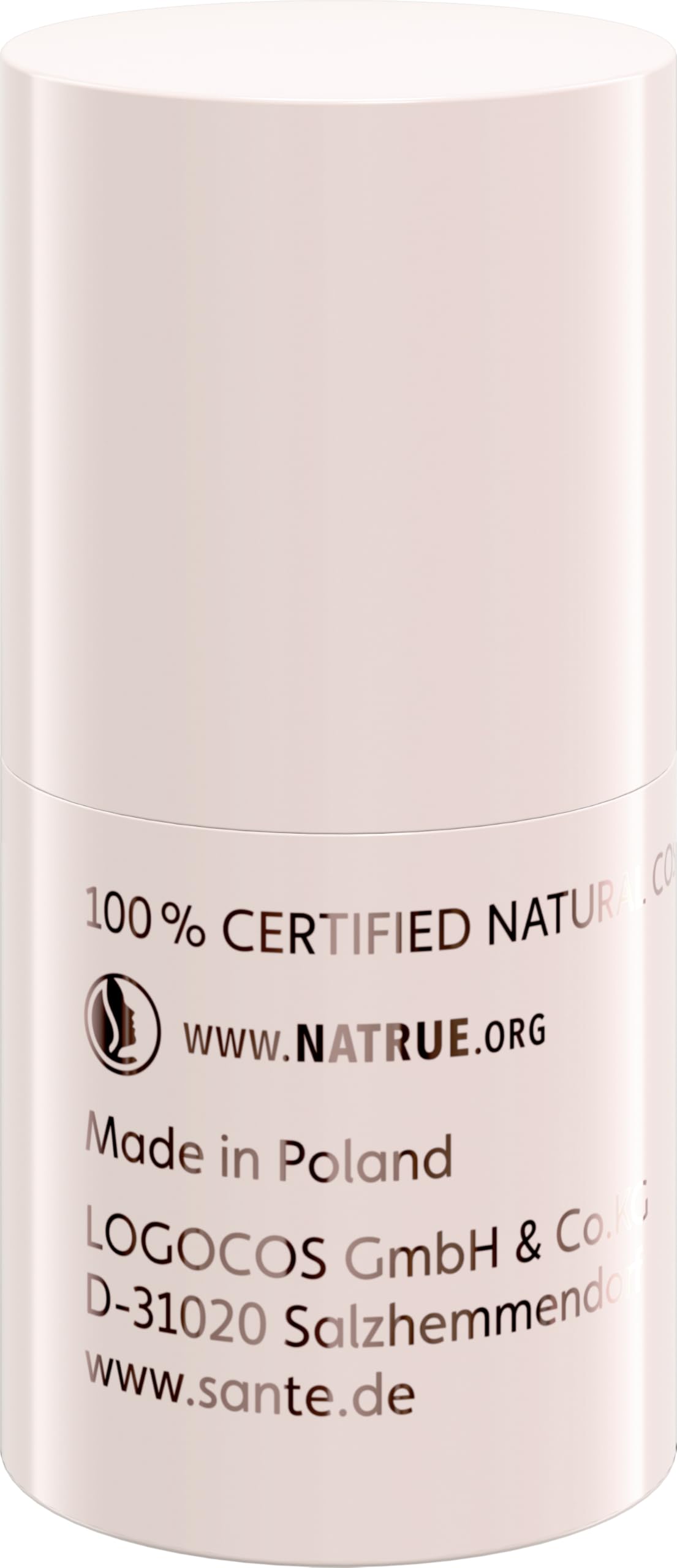 SANTE Naturkosmetik U Glow Girl różowy Stick 01 Peach, naturalnie świeży, kremowy, lekka konsystencja, do policzków, ust i brwi, wegański, certyfikat NaTrue, edycja limitowana, 6 g