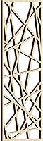 Vista 53 de 9 3/8"W x 24 3/8"H x 1/4"T Conway Decorativos Paneles de pared de madera calado, aliso