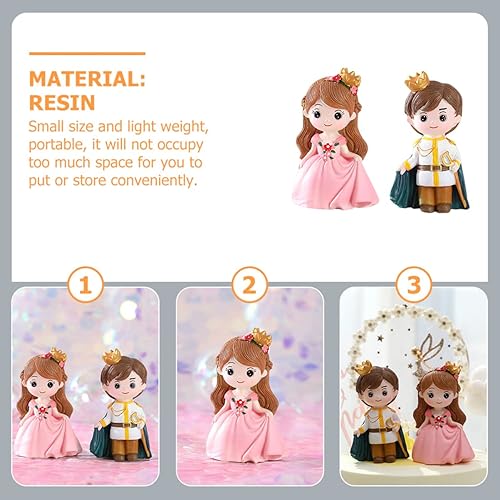 Miniatura 7 de Kisangel 2 piezas de decoración de pastel de dibujos animados, decoraciones de cumpleaños, decoración de pastel de cumpleaños, decoración de pastel