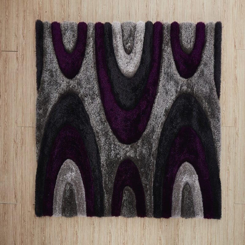 Image of HandmadeSHAGGY Pure Microfiber Smooth & Anti-Skid Carpets for Bedroom & Living Room, 2 inch Thickness Size- 3X5 Feet