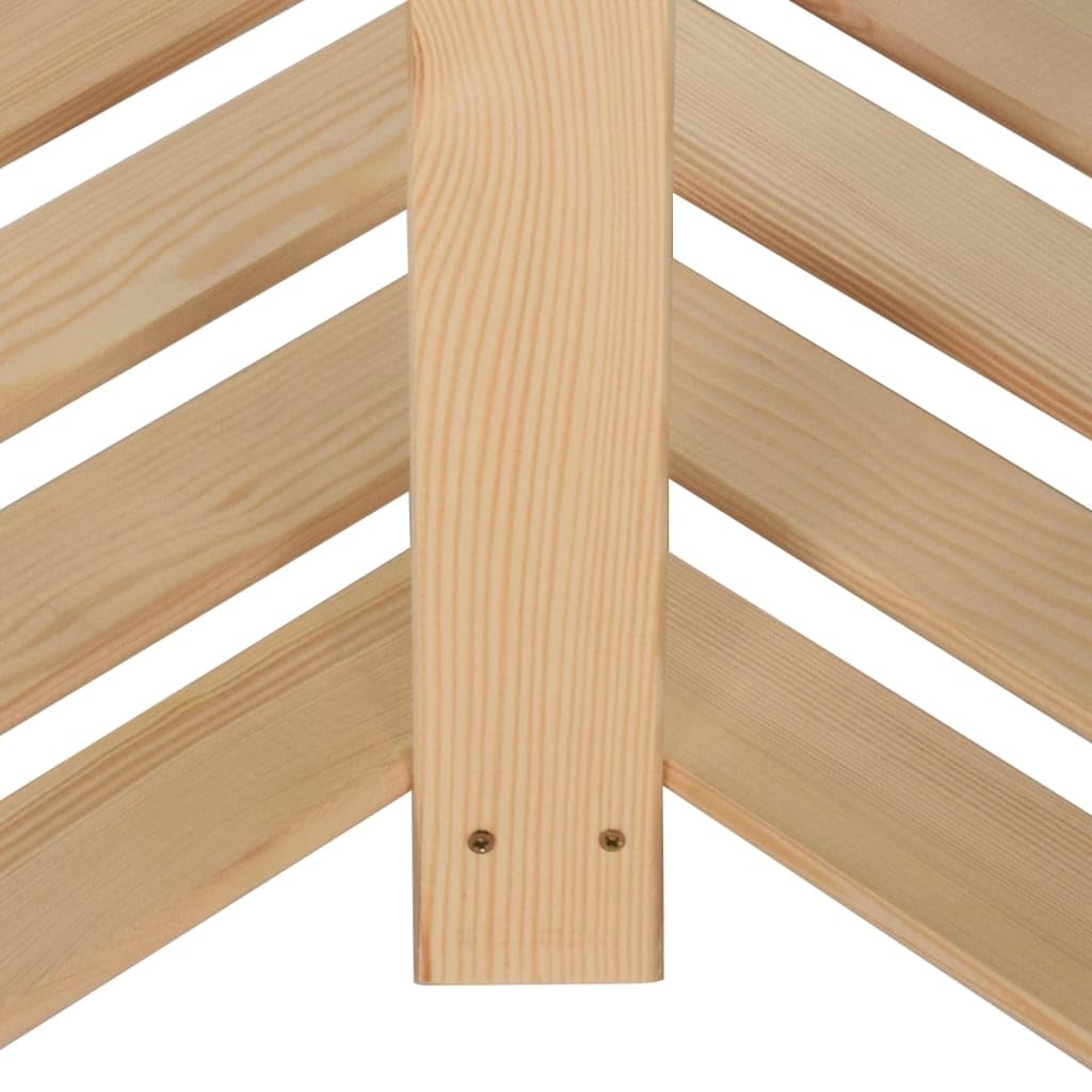 Générique Étagère d'angle de Rangement 5 Niveaux 82,5x82,5x170 cm Pin,Entreprise & Industrie,Stockage Industriel,Étagères industrielles,Brun,20 KG,327323