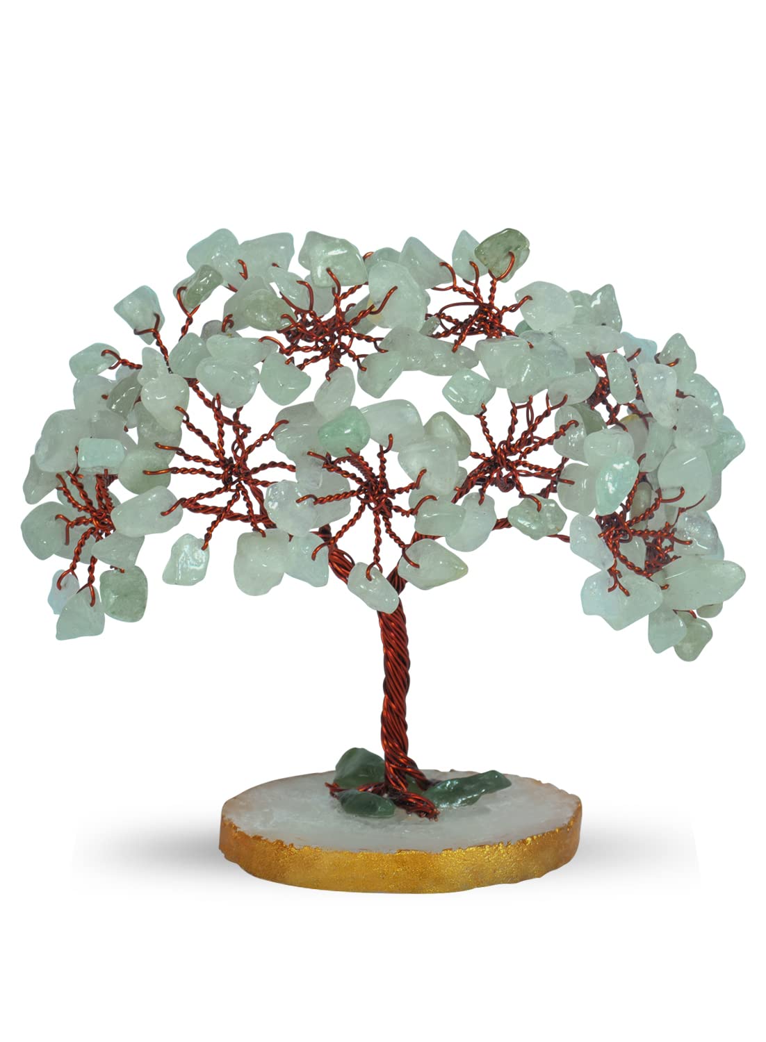 YATSKIA Green Aventurine Crystal Tree, Money Tree, Crystals and Stones, Feng Shui Decor, Crystal Gifts for Women