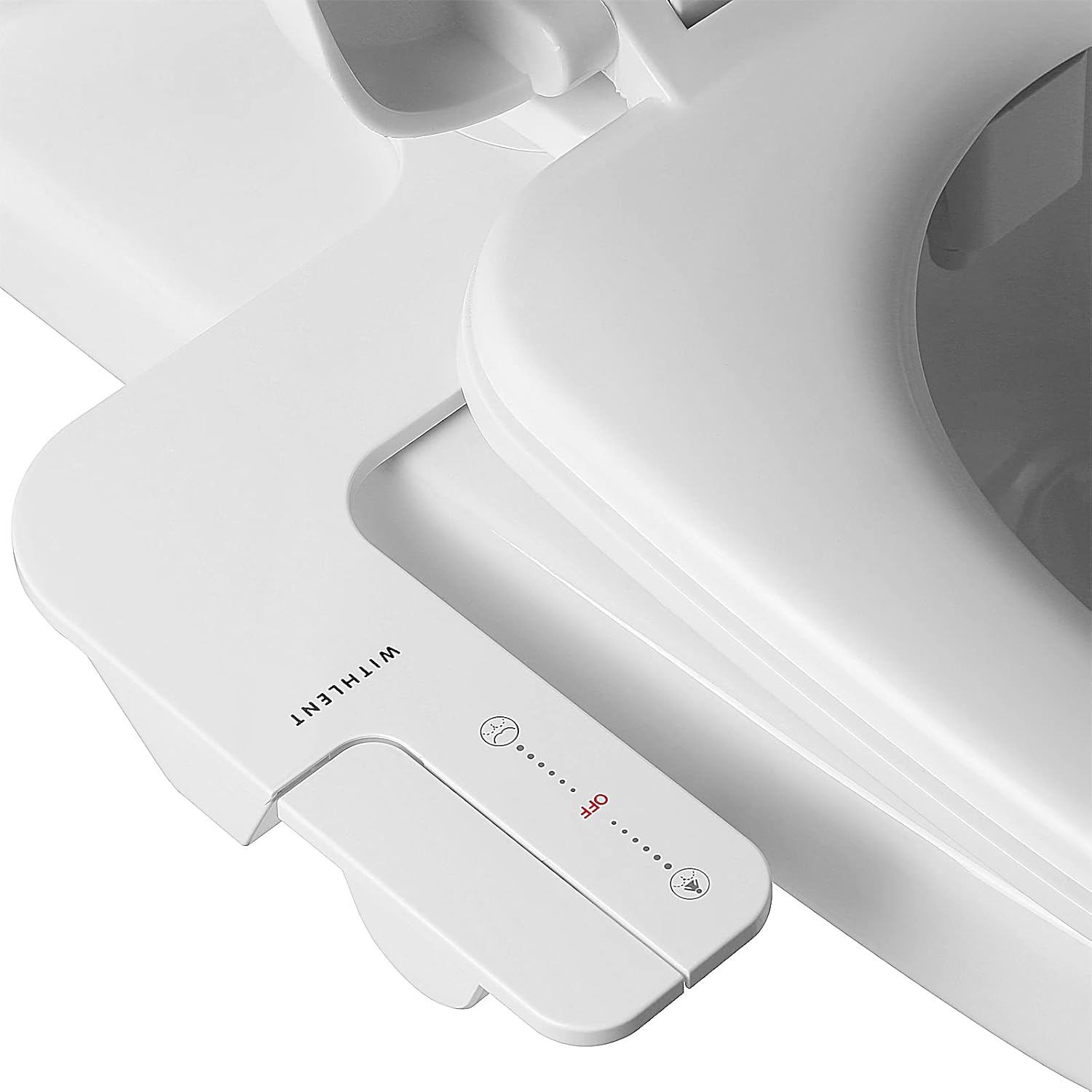 Bidet Aufsatz WITHLENT UltraSlim Nicht Elektrisch Bidet Einsatz Für