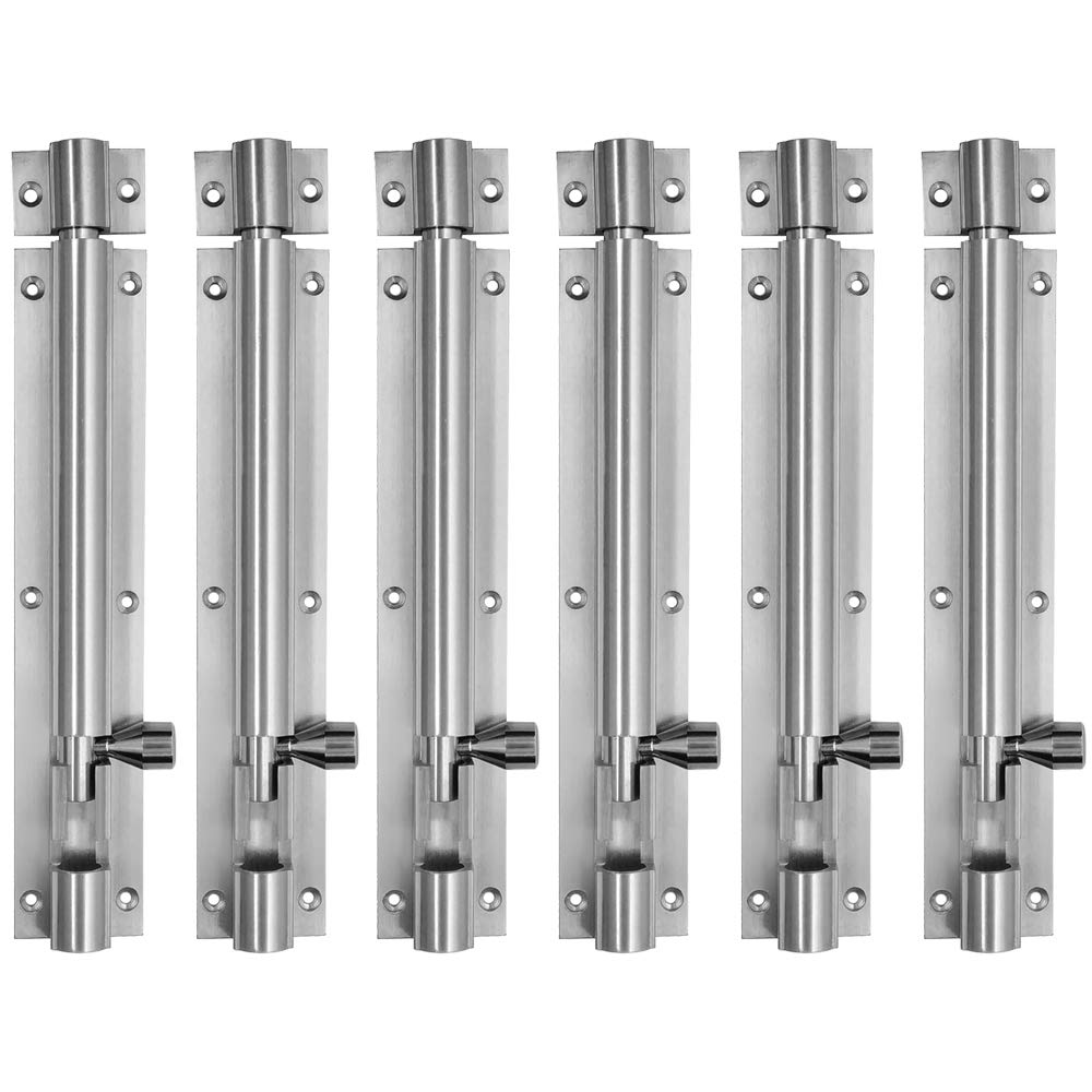 Atlantic Plain Aluminium Tower Bolt 8 inch, S.S. Finish, Pack of 6 Piece (B07YVGQRGJ) Amazon Price History, Amazon Price Tracker