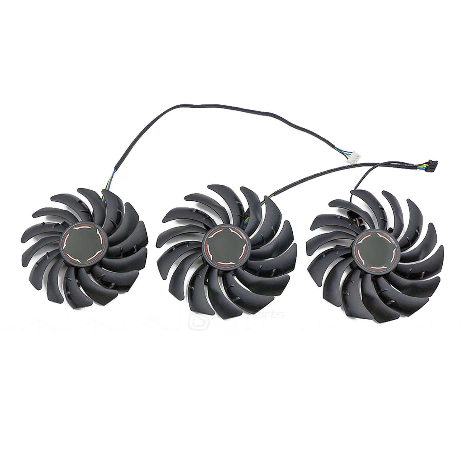 Ventilateur de rechange pour carte graphique MSI RTX 2070 Super 2080 Ti Gaming X Trio (lot de 3 ventilateurs)