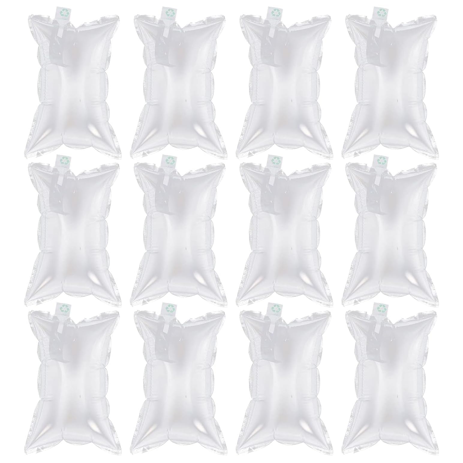 Void fill Packaging Air Bags,Clear Plastic Inflatable Air Packaging Protector Bag with Free Pump Cushion,box filler Packaging/packing filler,packing materials for fragile items,4x8 Inches,100 Pieces