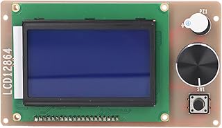 12864 LCD Display 128X64 Resolution Smart Display Controller Board 2 Row Interface Auto Encoder for 3D Printers