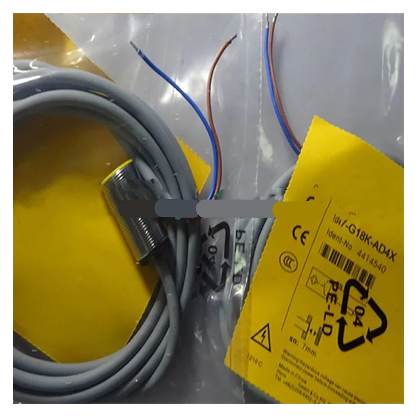 BFSYDLUJ 3PCS proximity switch BI7-G18K-AD4X Sensor