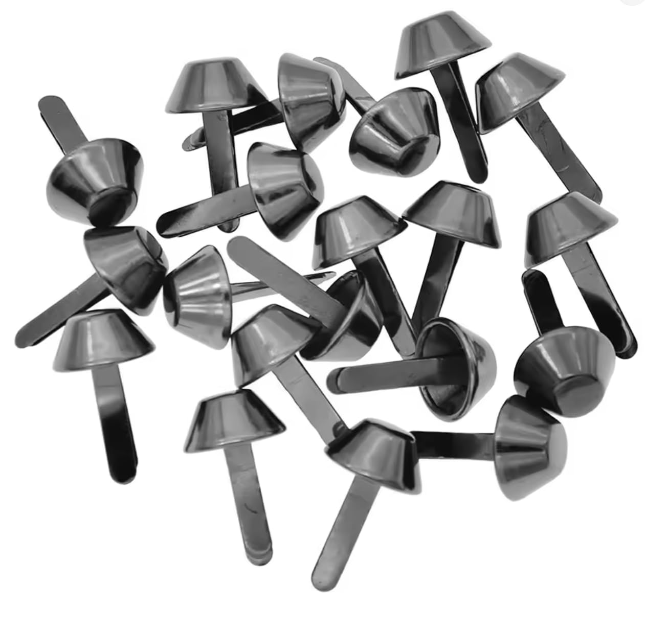 Nailheads 12mm gunmetal pf112 et rivets de protection pour fond de sac diy x50