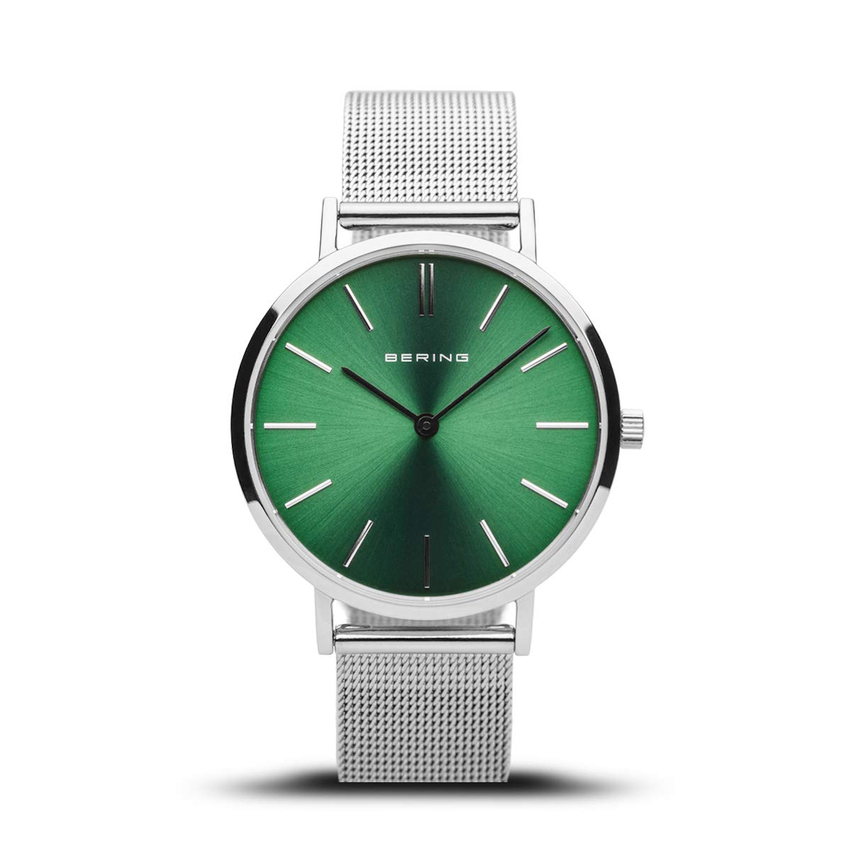 BERING Green Analogue Watch for Women 14134-008 (B08HX1ZBT2) Amazon Price History, Amazon Price Tracker