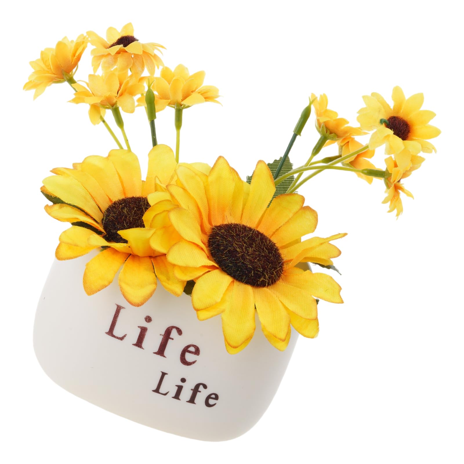 YWLUUOO Realistic Faux Flower Bouquets for Tabletop Home Decoration Indoor Display Dining Table Floral Centerpiece Floral Arrangement for Home Decoration