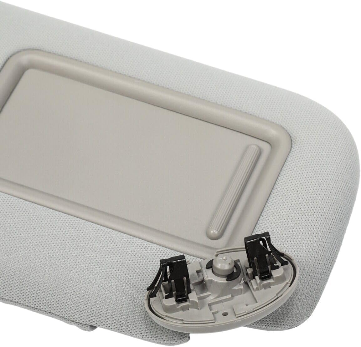 Sun Visor with Mirror Right Passenger & Left Driver Side Pair Gray Compatible with Toyota Corolla 2009-2013 Replace 74310-12L80-B0 74320-02711-E0