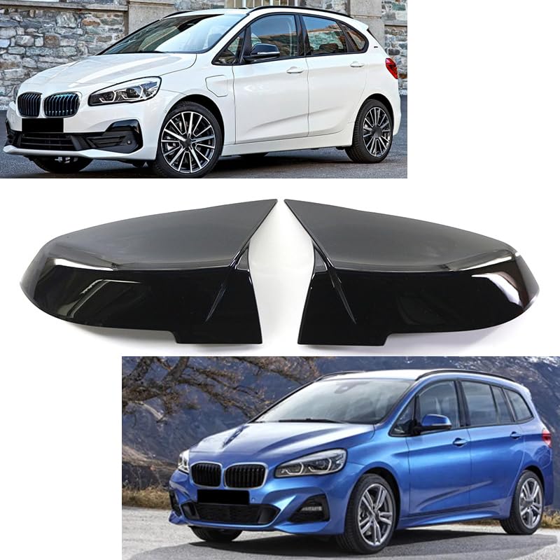 Spiegelkappen 2 Stuks voor BMW 2 series Touring 2GT F45 F46 2015-2018 Spiegelkappen 2 Stuks voor BMW 2 series Touring 2GT F45 F46 2015-2018