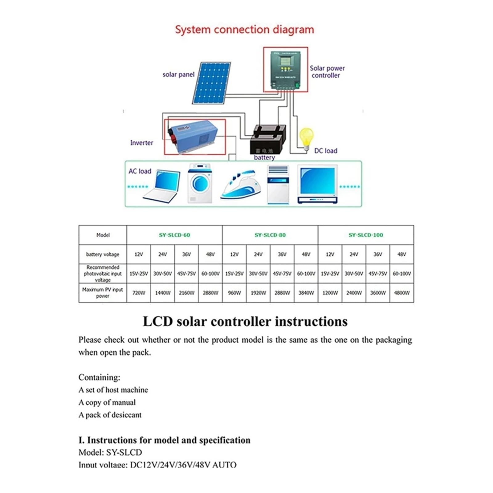 Kontroler ładowania słonecznego 90A 70A 60A Regulator Ładowania Słonecznego Auto 12V 24V 36V 48V Do Regulatora Akumulatora Litowo-kwasowego Z Podwójnym Panelem Słonecznym USB(60A)
