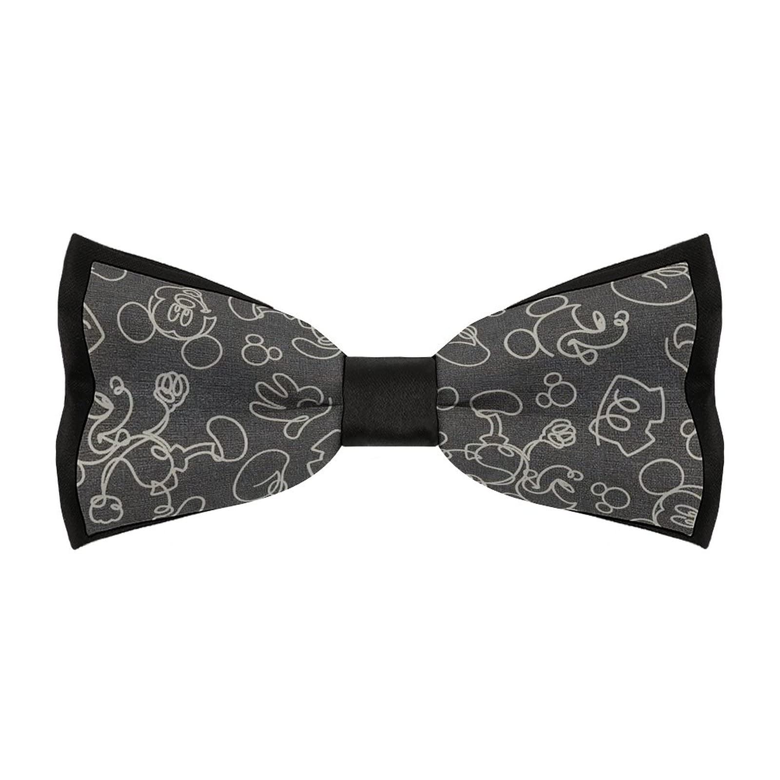 Amazon.co.jp: ミッキーマウス ボウタイ おしゃれ シングル 蝶ネクタイ  