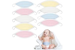 8 Pcs Baby Belly Band Comfort Cotton Belly Wraps