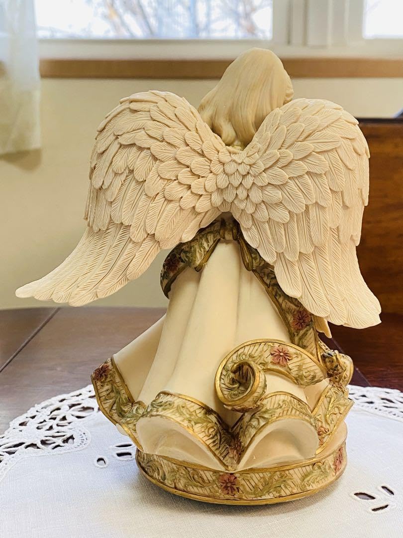★かわいい★ 「キッシングエンジェル」磁器製オルゴール　お部屋に　お店に Amazon | サラズエンジェル Sarah'sAngels エンジェル 置物