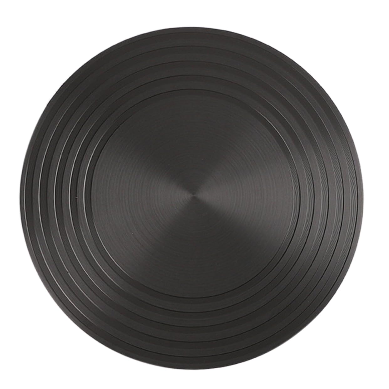 Garneck Piastra Diffusore di Calore Tonda 28cm in Alluminio Nero per Fornelli Gas, Protezione Pentole e Scongelamento Rapido Antiscottatura