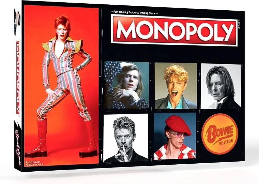 モノポリー　デヴィッドボウイ　エディション Amazon.com: MONOPOLY: David Bowie | Collector's Edition