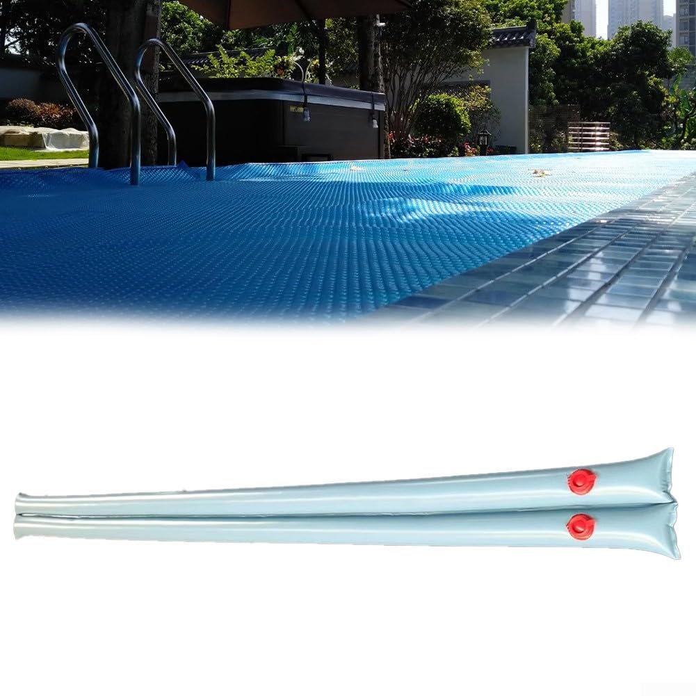 Lot de 4 sacs de drainage doubles pour sécuriser les couvertures de piscine en retenant l'eau et le sable, conçus pour l'hiver et la prévention des débris