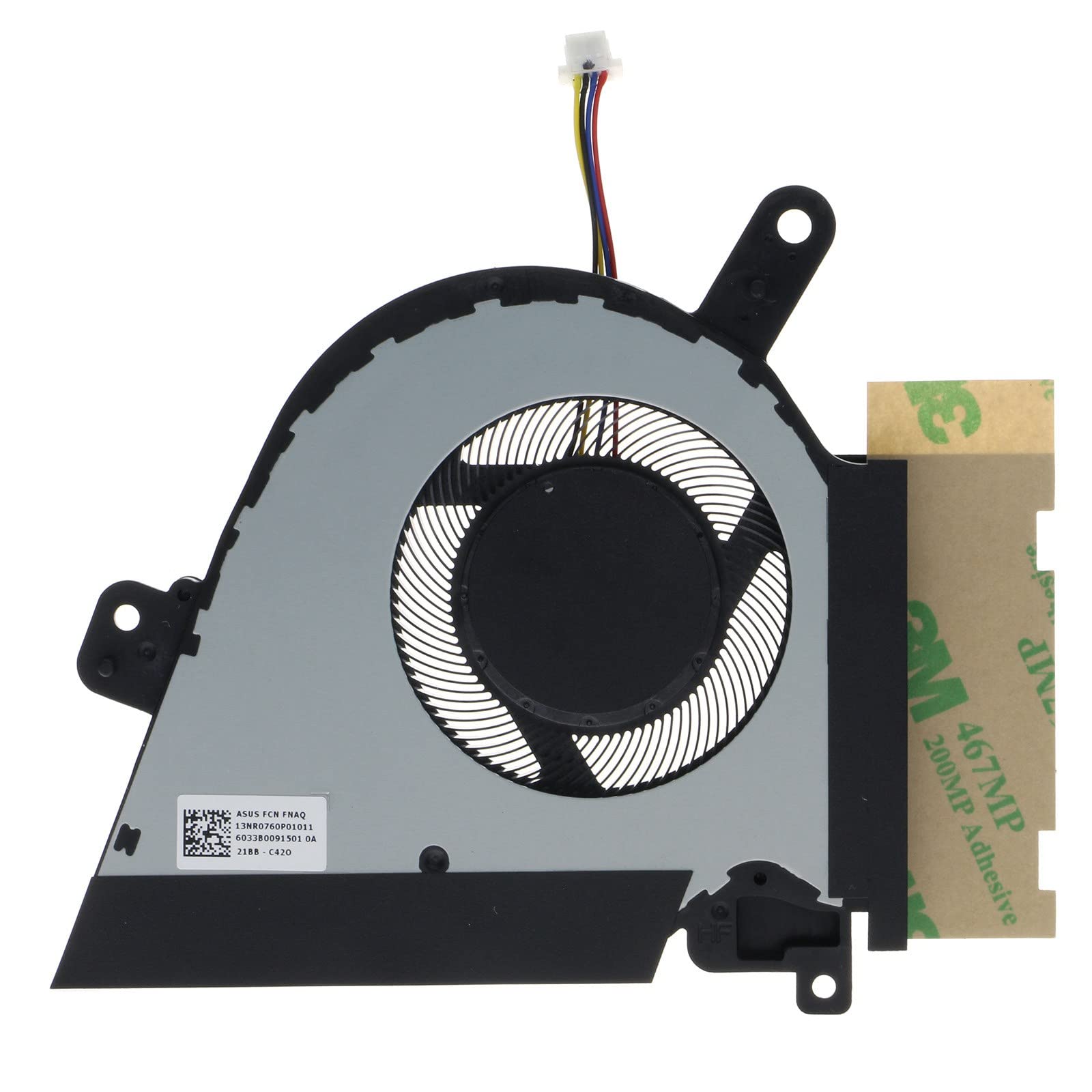 CPU GPU Ventola di Raffreddamento per ASUS TUF Dash F15 FX516 FX516P Aria RTX3070 12V 1A FNAQ 13NR0760P01011 DFSCK221151817 FNAR 13NR0760P02011 DFSCK20 883L