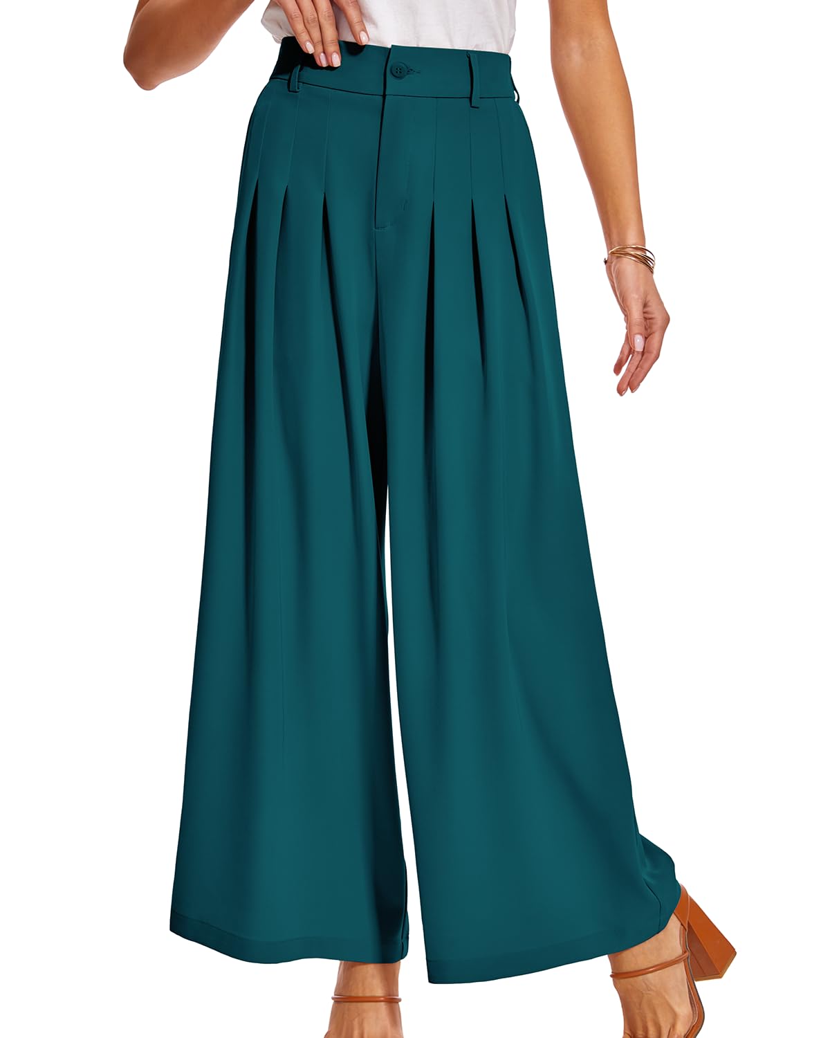 DESIG Smart Tapered Fit Trousers With In Black Twill With Half Elasticated Waist - Foto 3