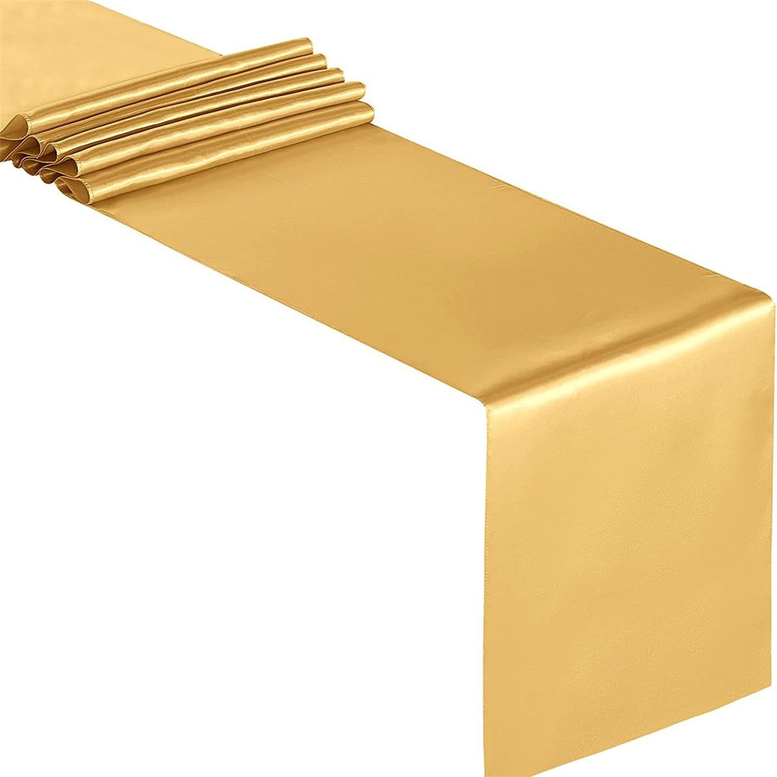 Color Silkys Table Runner Collection 12x108Inch, Enhances Ambiances for Various Celebratory Occasion Table Runner