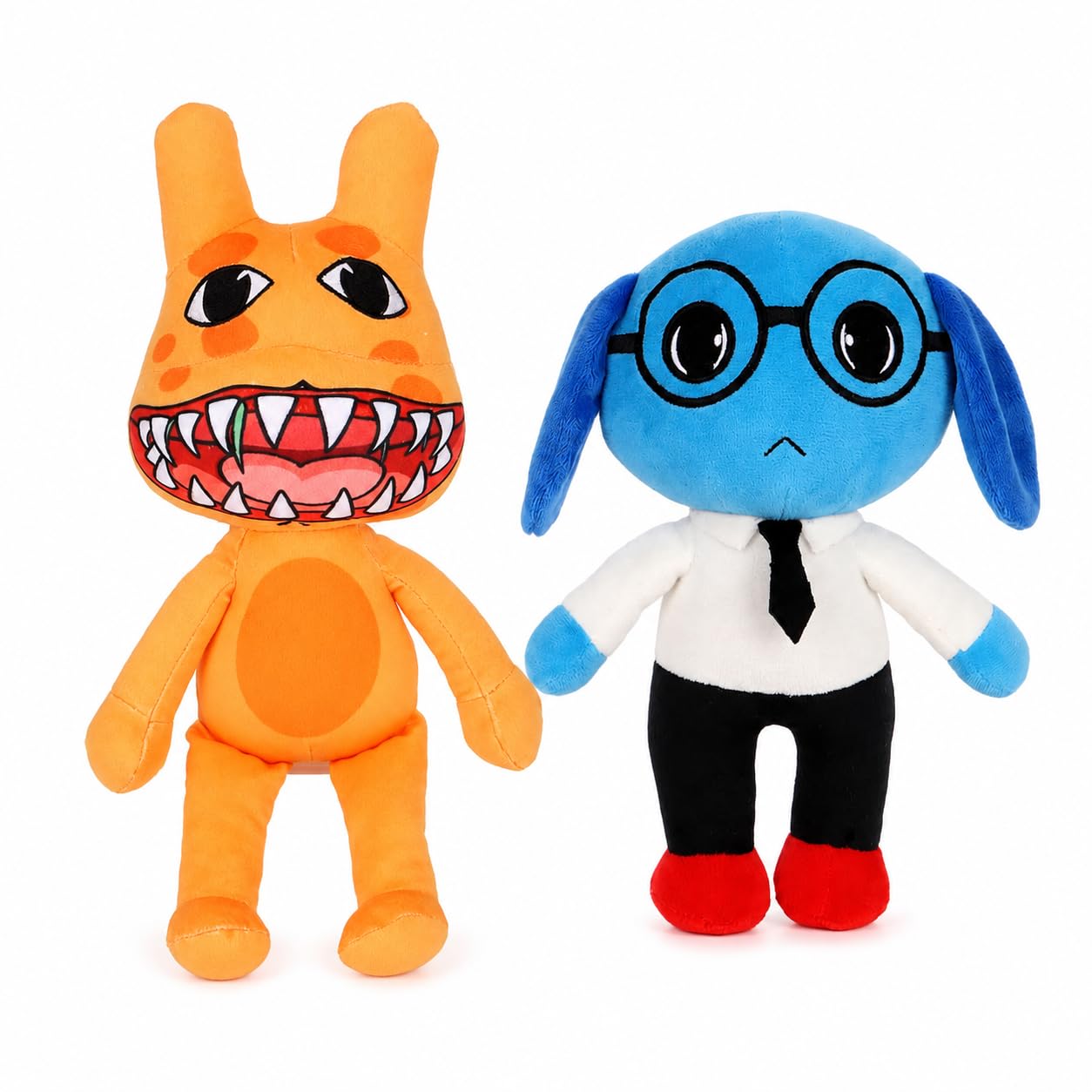 Animal Hospital Plush 9.8in Role Play Figure, Collectible for Game Fans (Patient002+Ron)