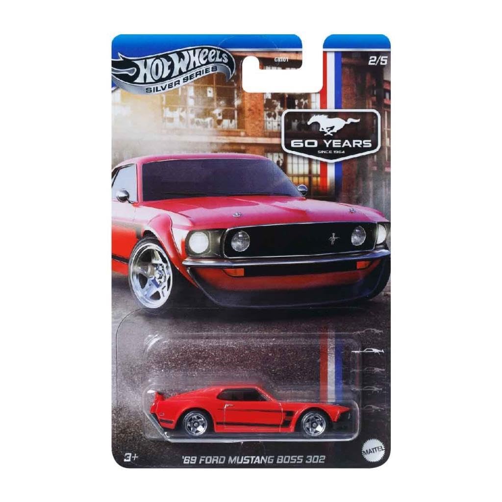 Hot Wheels 60. YIL MUSTANG SERİSİ ARABALAR 69 FORD MUSTANG BOSS