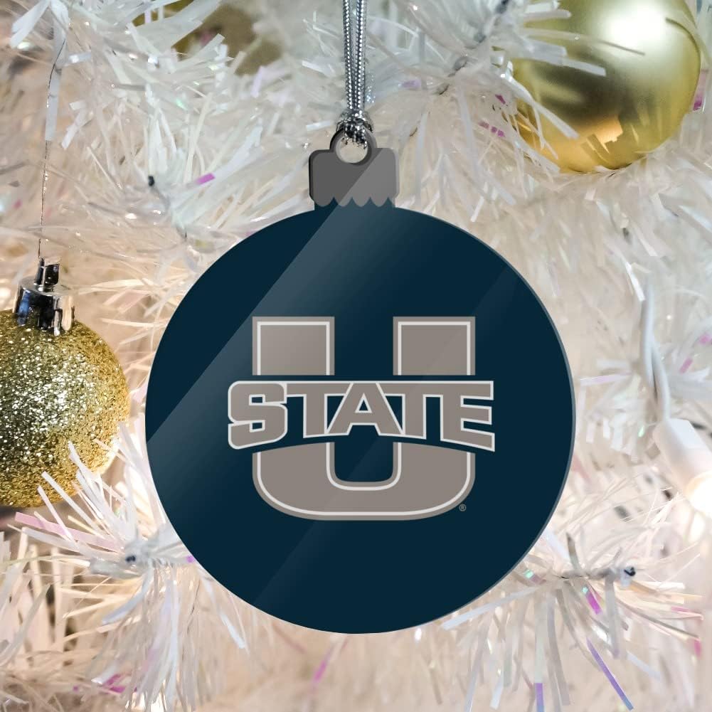 GRAPHICS & MORE Utah State University Primary Logo Acrylic Christmas Tree Holiday Ornament - Image 6
