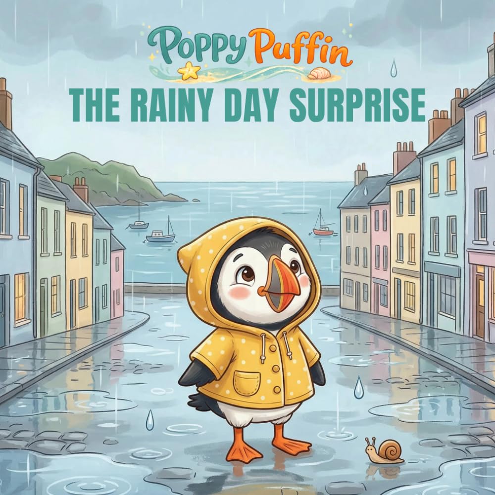 Poppy Puffin and the Rainy Day Surprise: A Gentle Story About Finding Joy in Unexpected Things (Poppy Puffin Adventures)
