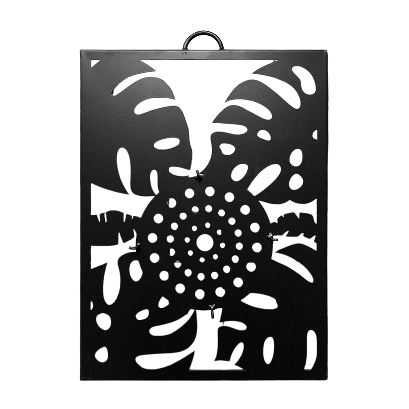 Support mural pour pots de fleurs en métal durable d'architecte