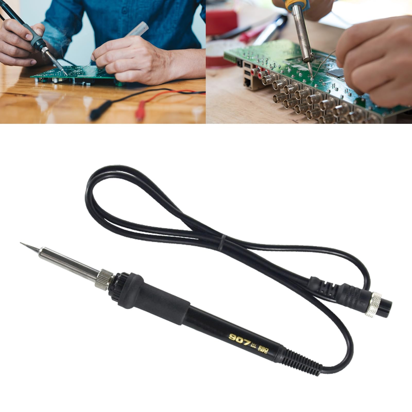 Soldering Iron Handle Multi Purpose 5 Hole Handle Soldering Station Replacement Welding Tools For HAKHAKIO HAKD 936