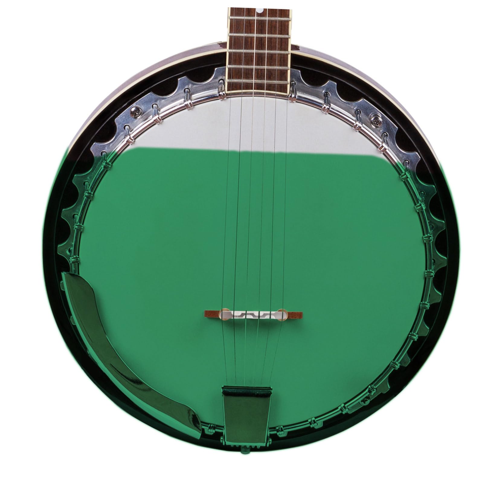 Kisangel Chevalet de Banjo en Bois de Palissandre Pièce de Remplacement Stable et Lisse Accessoire pour Banjo à Cordes Pont pour Instrument de Musique Adapté aux Amateurs et Professionnels