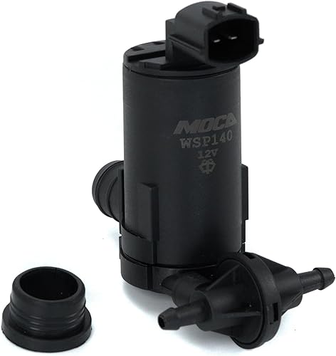 Miniatura 5 de MOCA Bomba de limpiaparabrisas compatible con 06-12 para Infiniti FX35 y 14-22 para Infiniti QX80 5.6L y 11-14 para Mazda 2 y 17-22 para Nissan