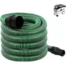 Dust Extractor Hose D27/32x10M For Festool Vacuum Suction Hose, Compatible With Festool Ct 26/36/48 Ct 15/25 Ct Mini and Ct Midi Vacumm, Suitable for Sanders, Track Saw And Other Power Tools, 10M