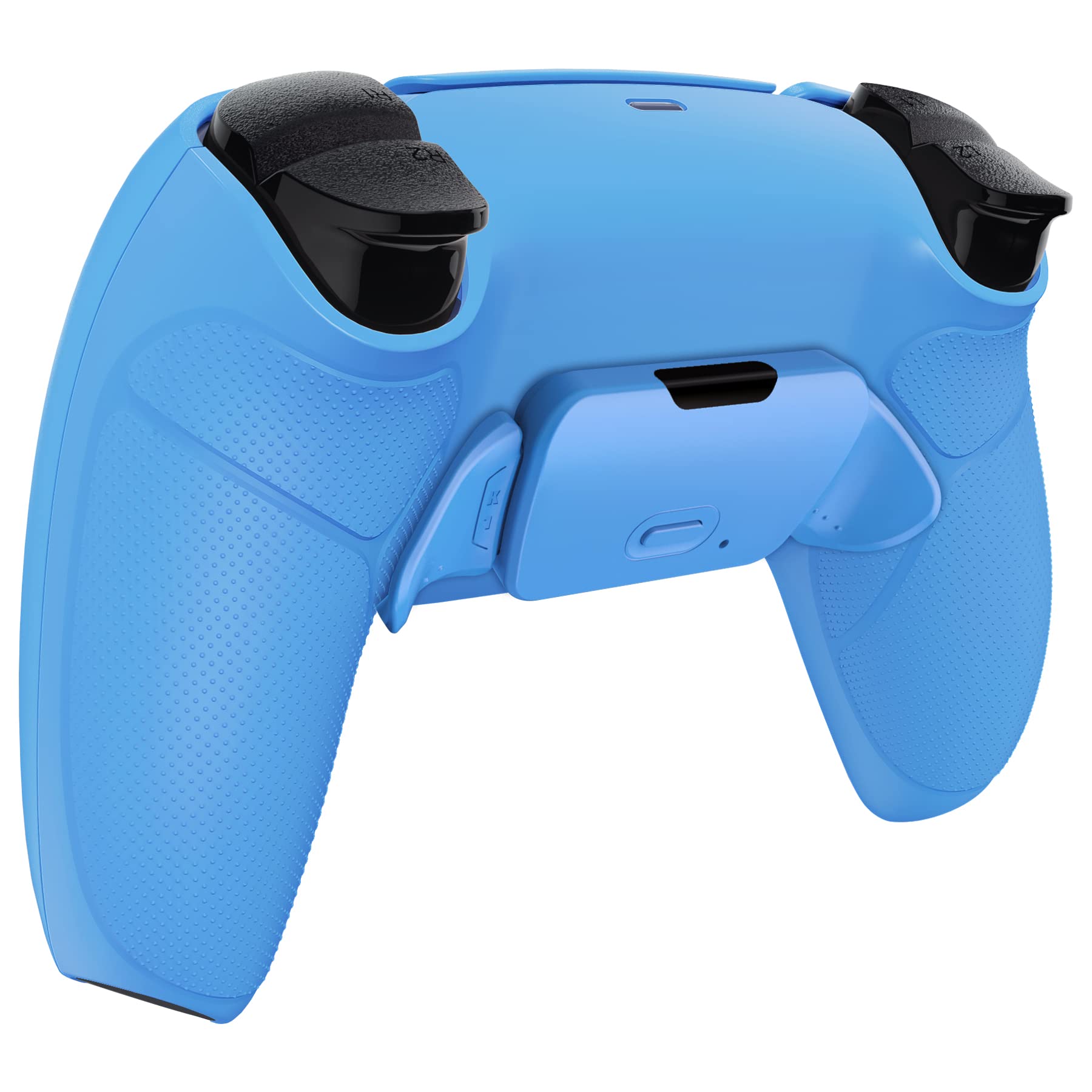 eXtremeRate RISE Remap Kit Programmabile per ps5 Controller BDM-030/040/050,Tasti Aggiuntivi Palette Back Button Cover Grip Gomma Pulsante Posteriore per ps5 Joystick-Starlight Blue
