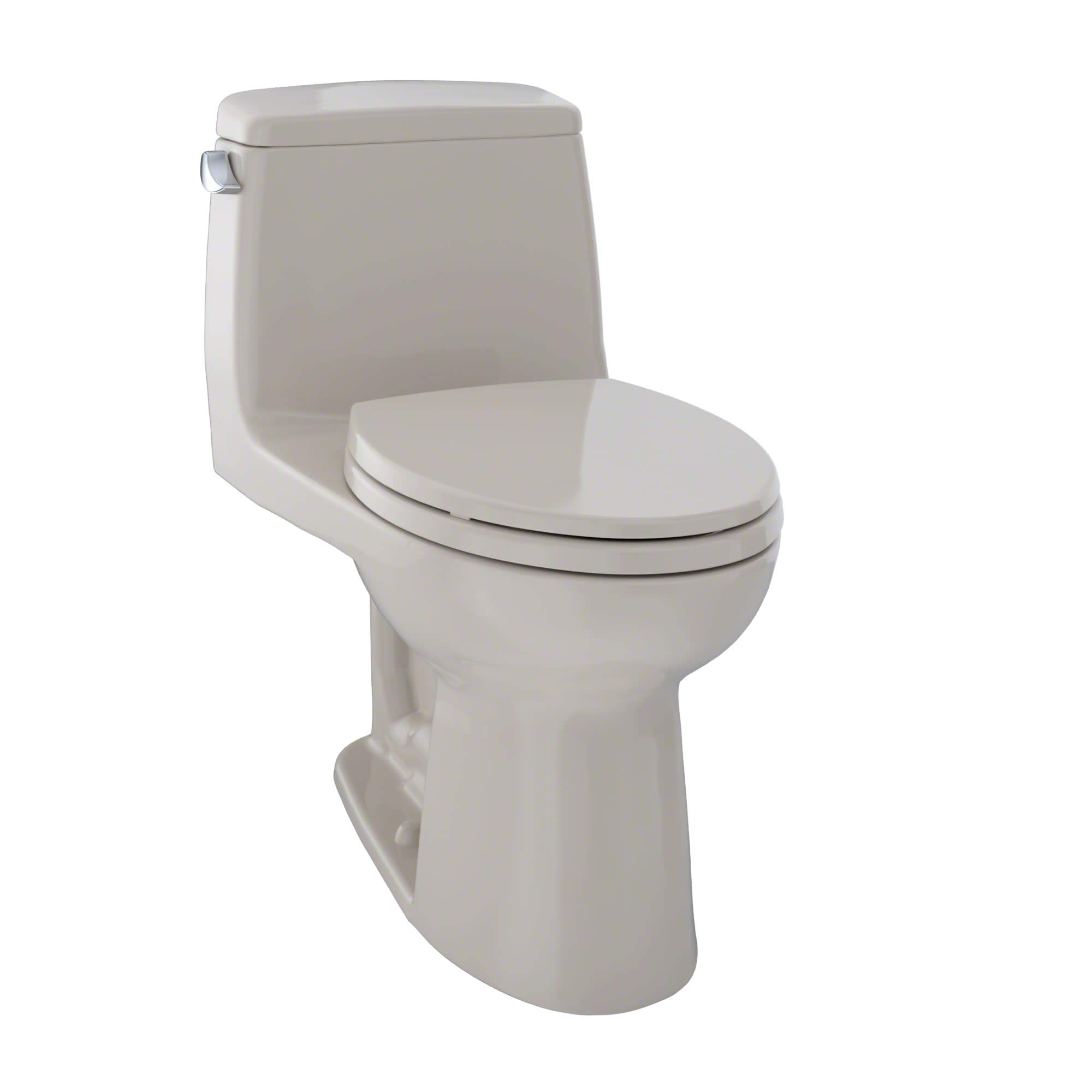 TOTO MS854114EL#03 Eco Ultramax ADA Elongated One Piece Toilet, Bone