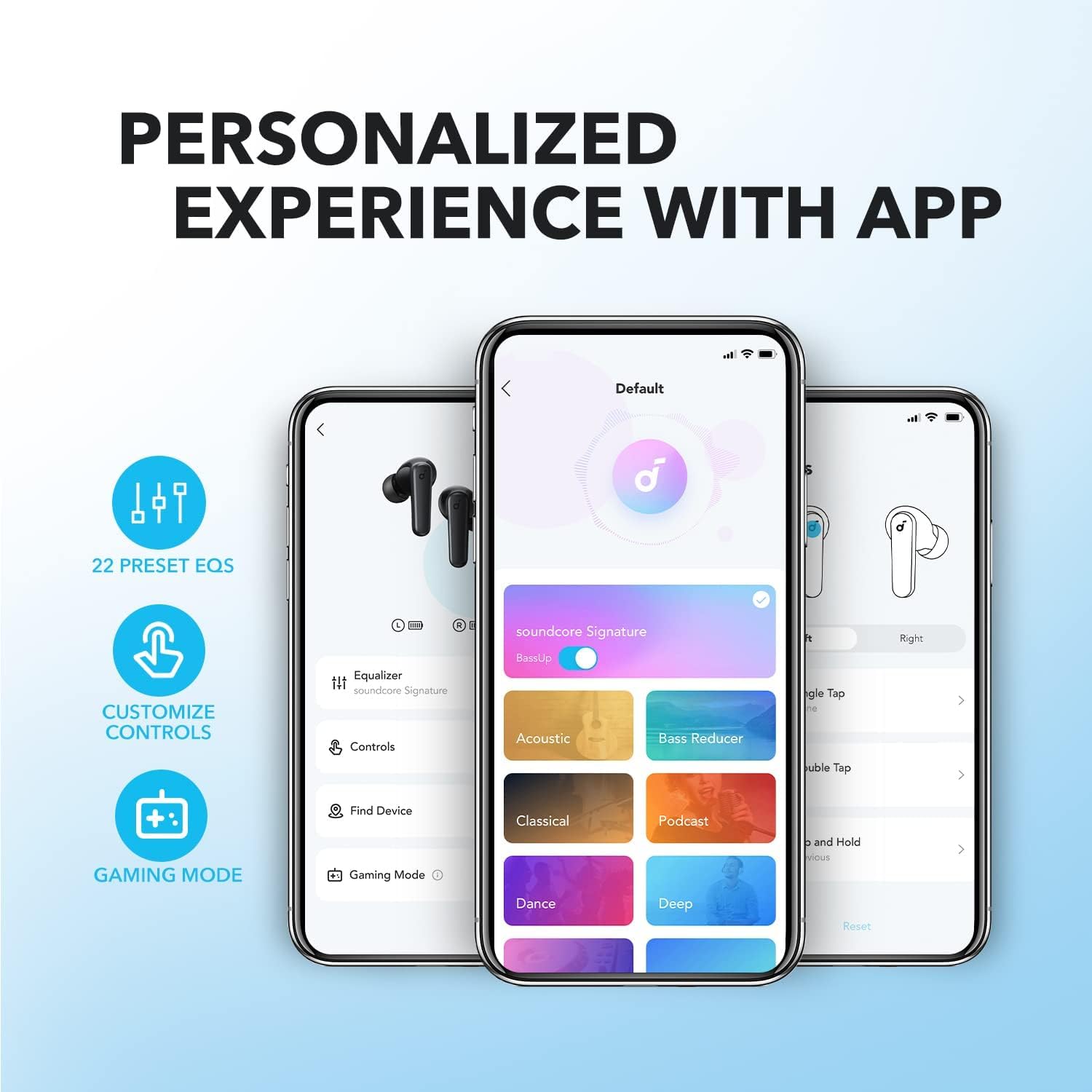 Soundcore by Anker P20i True Wireless Earbuds, 10mm Drivers with Big Bass, Bluetooth 5.3, 30H Long Playtime, Water-Resistant, 2 Mics for AI Clear Calls, 22 Preset EQs, Customization via App (Renewed) - Image 3