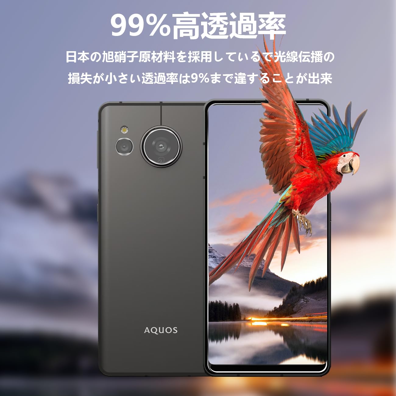Amazon | 対応 AQUOS sense 7 SH-53C SHG10 覗き見防止 フィルム AQUOS