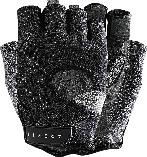 LIFECT Fitness Handschuhe, Trainingshandschuhe Damen Herren, Gym Handschuhe...