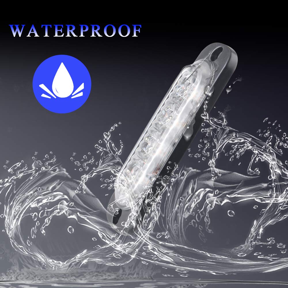 Luci Stroboscopiche LED Per Auto - 12V Con 14 Modalità Flash Per Emergenza E Avvertimento - Foto 9