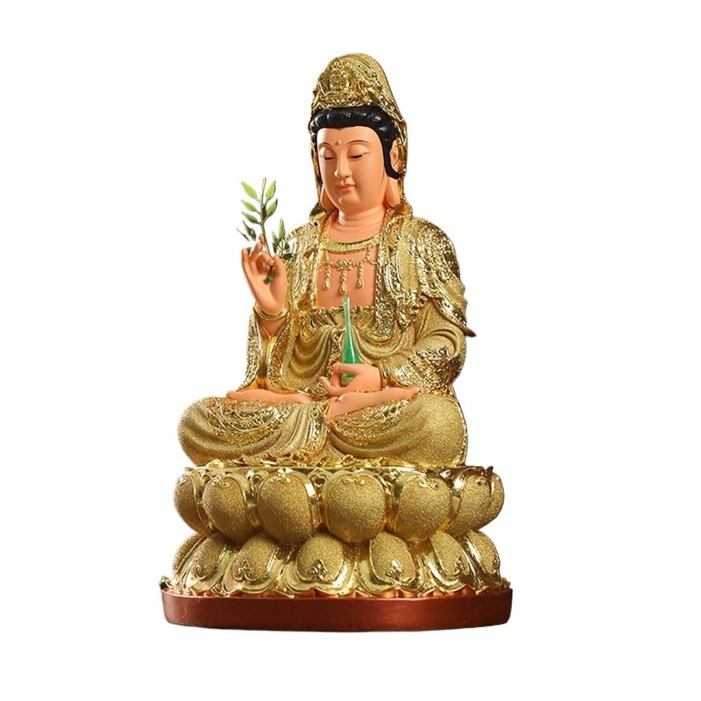 Statue de Bouddha Guanyin colorée pour offrir sérénité et harmonie - 5
