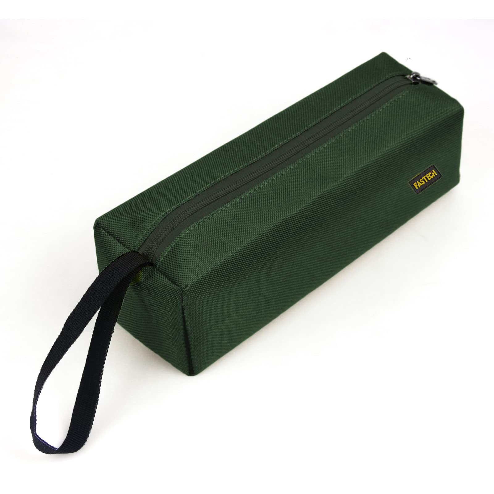 FASTECH1-Pack Zipper Utility Tool Bag, Small Zipper Bags/Multi-purpose Tool Pouch Tote Bags Storage Organizer for Screwdrivers, Pliers, Nut Drivers Gifts to Men/Women. (Green)
